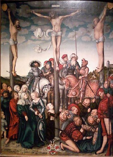 Lucas Cranach the Elder The Crucifixion china oil painting image